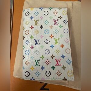 Louis Vuitton Murakami passport case